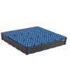 Záchytná vaňa pre malé nádoby z polyetylénu (PE), objem 180 l, 1170x1170x180 mm, mrežový rošt Záchytná vaňa pre malé nádoby z polyetylénu (PE), objem 180 l, 1170x1170x180 mm, mrežový rošt