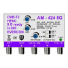 Anténní zesilovač EVERCON AM-424 5G 20dB 2TV Anténní zesilovač EVERCON AM-424 5G 20dB 2TV