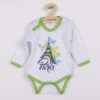 Dojčenské body s dlhým rukávom New Baby Towns zelené Zelená 62 (3-6m) Dojčenské body s dlhým rukávom New Baby Towns zelené Zelená 62 (3-6m)