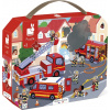 Janod Puzzle v kufríku Požiarnici 24 ks Janod Puzzle v kufríku Požiarnici 24 ks