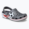 Detské šľapky Crocs Classic Soccer Band Clog Kids slate grey Detské šľapky Crocs Classic Soccer Band Clog Kids slate grey