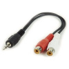 Gembird kabel audio stereo minijack -> 2x RCA (CINCH) F 0,2M CCA-406 Gembird kabel audio stereo minijack -> 2x RCA (CINCH) F 0,2M CCA-406