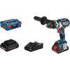 Bosch Professional GSB 18V-110 C aku příklepový šroubovák, 2cestný, vč. 2x aku, vč. nabíječky, kufřík, 06019G030B Bosch Professional GSB 18V-110 C aku příklepový šroubovák, 2cestný, vč. 2x aku, vč. nabíječky, kufřík, 06019G030B