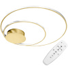 Stropné svietidlo s diaľkovým ovládaním LED PLAFON APP803-C Gold Stropné svietidlo s diaľkovým ovládaním LED PLAFON APP803-C Gold