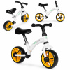 Detský krosový bicykel s nastavením sedla EVA kolies biely ECOTOYS Detský krosový bicykel s nastavením sedla EVA kolies biely ECOTOYS