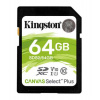 Kingston Canvas Select Plus SDXC 64GB class 10 UHS-I (r100MB,w10MB) SDS2/64GB - Pamäťová karta SD Kingston Canvas Select Plus SDXC 64GB class 10 UHS-I (r100MB,w10MB) SDS2/64GB - Pamäťová karta SD