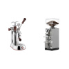 La Pavoni Esperto Abile + Eureka Mignon Libra, CR grey La Pavoni Esperto Abile + Eureka Mignon Libra, CR grey