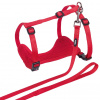 Nobby Mesh postroj s vôdzkou pre mačku L-XL červená Nobby Mesh postroj s vôdzkou pre mačku L-XL červená