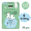 Moomin Baby Muumi Baby Pants 6 Junior 12-20 kg (36 ks), nohavičkové eko plienky Moomin Baby Muumi Baby Pants 6 Junior 12-20 kg (36 ks), nohavičkové eko plienky