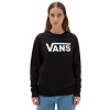 dámska mikina VANS CLASSIC V CREW Black S dámska mikina VANS CLASSIC V CREW Black S
