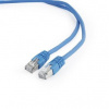 Gembird PP6-0.5M/B Patch CAT6 stíněný FTP, 0,5m, modrý Gembird PP6-0.5M/B Patch CAT6 stíněný FTP, 0,5m, modrý