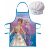Euroswan Detská zástera s čiapkou Frozen II - Anna a Elsa Euroswan Detská zástera s čiapkou Frozen II - Anna a Elsa