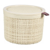 Košík s vekom Curver® JUTE ROUND, 2 lit., béžový, s vekom, 17x13 cm Košík s vekom Curver® JUTE ROUND, 2 lit., béžový, s vekom, 17x13 cm