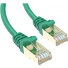 Conexpro slim patch kabel STP, CAT6A, 1m, zelený Conexpro slim patch kabel STP, CAT6A, 1m, zelený