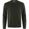 Fjällräven Övik Round-neck Sweater M, Farba DARK OLIVE, Veľkosť S Fjällräven Övik Round-neck Sweater M, Farba DARK OLIVE, Veľkosť S