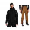 Pánský lyžařský komplet Tonnsi BLK 7XL + Rhea BRN 6XL Pánský lyžařský komplet Tonnsi BLK 7XL + Rhea BRN 6XL