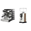 Rocket Espresso Appartamento TCA, black + Eureka Mignon Specialita, WD white, walnut Rocket Espresso Appartamento TCA, black + Eureka Mignon Specialita, WD white, walnut