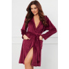 Italian Fashion Dámsky župan Akara - bipolar Bordová L Italian Fashion Dámsky župan Akara - bipolar Bordová L
