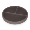 PETITEMARS PETITE&MARS Tanierik silikónový deliaci okrúhly Take&Match Bitter Cocoa 6m+ PETITEMARS PETITE&MARS Tanierik silikónový deliaci okrúhly Take&Match Bitter Cocoa 6m+