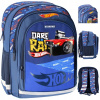 Školský batoh s viacerými priehradkami Hot Wheels Starpak modrý, oranžový, viacfarebný Školský batoh s viacerými priehradkami Hot Wheels Starpak modrý, oranžový, viacfarebný