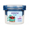 Sistema Dóza na desiatu s miskou a lyžičkou To Go Breakfast 530 ml, modrá Sistema Dóza na desiatu s miskou a lyžičkou To Go Breakfast 530 ml, modrá