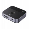 Ugreen USB HUB Přepínač DisplayPort/USB-C na USB-C - šedý Ugreen USB HUB Přepínač DisplayPort/USB-C na USB-C - šedý