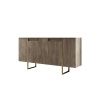 Skrinka Luxe Walnut and Gold Skrinka Luxe Walnut and Gold
