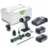 Festool TDC 18/4 5,2/4,0 I-Set akumulátorový vŕtací skrutkovač 18 V 75 Nm ( 577243 ) bez kefiek + 1x akumulátor 4,0 Ah + 1x akumulátor 5,2 Ah + nabíjačka + uhlový nástavec + systainer Festool TDC 18/4 5,2/4,0 I-Set akumulátorový vŕtací skrutkovač 18 V 75 Nm ( 577243 ) bez kefiek + 1x akumulátor 4,0 Ah + 1x akumulátor 5,2 Ah + nabíjačka + uhlový nástavec + systainer