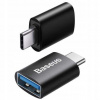 Baseus Ingenuity mini OTG adaptér USB-C samec na USB-A samica 3,1 A, čierny Baseus Ingenuity mini OTG adaptér USB-C samec na USB-A samica 3,1 A, čierny