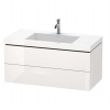 Duravit L-Cube Skrinka s umývadlom, 50x100x48 cm, 2 zásuvky, biela vysoký lesk LC6928O2222 Duravit L-Cube Skrinka s umývadlom, 50x100x48 cm, 2 zásuvky, biela vysoký lesk LC6928O2222