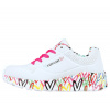 Dievčenské biele tenisky Skechers Lovely Luv Dievčenské biele tenisky Skechers Lovely Luv