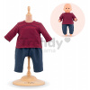 Oblečenie Striped T-shirt & Pants Corolle pre 30 cm bábiku od 18 mes Oblečenie Striped T-shirt & Pants Corolle pre 30 cm bábiku od 18 mes