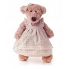 Medvedica Lum růžová a v šatách režné stredná Medvedica Lum růžová a v šatách režné stredná