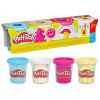 Hasbro Play-Doh 4 ks kelímkov s konfetami Hasbro Play-Doh 4 ks kelímkov s konfetami