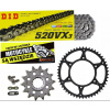 Sada pohonného reťazca ozubeného kolesa DID HUSQVARNA FE 250 350 KTM Exc F ! Sada pohonného reťazca ozubeného kolesa DID HUSQVARNA FE 250 350 KTM Exc F !