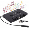 Adaptér pre kazety s Bluetooth 5.0, vstavaným mikrofónom a USB nabíjačkou Adaptér pre kazety s Bluetooth 5.0, vstavaným mikrofónom a USB nabíjačkou