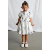 Dievčenské šaty Mayoral 3921.6C.Mini.PPY2 biela 140 Dievčenské šaty Mayoral 3921.6C.Mini.PPY2 biela 140