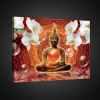Obraz na plátne obdĺžnik - OB0730 - Budha 100cm x 75cm - O1 Obraz na plátne obdĺžnik - OB0730 - Budha 100cm x 75cm - O1