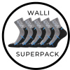 SUPERPACK - WALLI športové ponožky so striebrom VoXX - 5 párů (VoXX ponožky Walli) SUPERPACK - WALLI športové ponožky so striebrom VoXX - 5 párů (VoXX ponožky Walli)