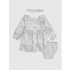 GAP Baby vzorované šaty Sivá 12-18M GAP Baby vzorované šaty Sivá 12-18M