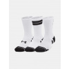 Ponožky Under Armour UA Performance Tech 3pk Crew Socks - biele Ponožky Under Armour UA Performance Tech 3pk Crew Socks - biele