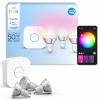LED žiarovka GU10 4,7W RGB Inteligentná ZigBee 3 ks + Mostík Philips HUE LED žiarovka GU10 4,7W RGB Inteligentná ZigBee 3 ks + Mostík Philips HUE