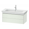 DURAVIT White Tulip závesná skrinka pod umývadlo, 2 zásuvky, 984 x 458 x 410 mm, biela matná, WT434203636 DURAVIT White Tulip závesná skrinka pod umývadlo, 2 zásuvky, 984 x 458 x 410 mm, biela matná, WT434203636
