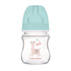 Canpol babies Antikoliková fľaša so širokým hrdlom EasyStart 120 ml PP EXOTIC ANIMALS zelená Canpol babies Antikoliková fľaša so širokým hrdlom EasyStart 120 ml PP EXOTIC ANIMALS zelená