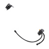 Shimano Držiak BM-E8030 pre baterky STEPS BT-E8035/E8036 na rám bez zámku s káblom 250mm čierny Shimano Držiak BM-E8030 pre baterky STEPS BT-E8035/E8036 na rám bez zámku s káblom 250mm čierny