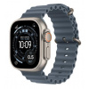 Apple Watch Ultra 3 (2025) 49mm Prírodný titán s oceľovo modrým oceánskym remienkom MEWH4QC/A Apple Watch Ultra 3 (2025) 49mm Prírodný titán s oceľovo modrým oceánskym remienkom MEWH4QC/A