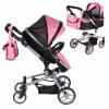 Kočík pre bábiky, súprava 2 v 1 Stator, detský kočík Kočík pre bábiky, súprava 2 v 1 Stator, detský kočík