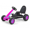Milly Mally VIPER – detská šliapacia motokára (gokart) s ručnou brzdou - ružová Milly Mally Milly Mally VIPER – detská šliapacia motokára (gokart) s ručnou brzdou - ružová Milly Mally