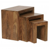 MID.YOU SADA ZASÚVACÍCH STOLÍKOV, indický palisander, farba indického palisandra - Stolíky do obývačky - 000850000413 MID.YOU SADA ZASÚVACÍCH STOLÍKOV, indický palisander, farba indického palisandra - Stolíky do obývačky - 000850000413