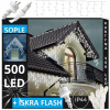 Svetelná clona Eddcom cencúle 301 - 500 svetiel Svetelná clona Eddcom cencúle 301 - 500 svetiel